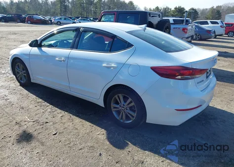 2018 Hyundai Elantra Sel from USA, damaged, VIN 5NPD84LFXJH250108